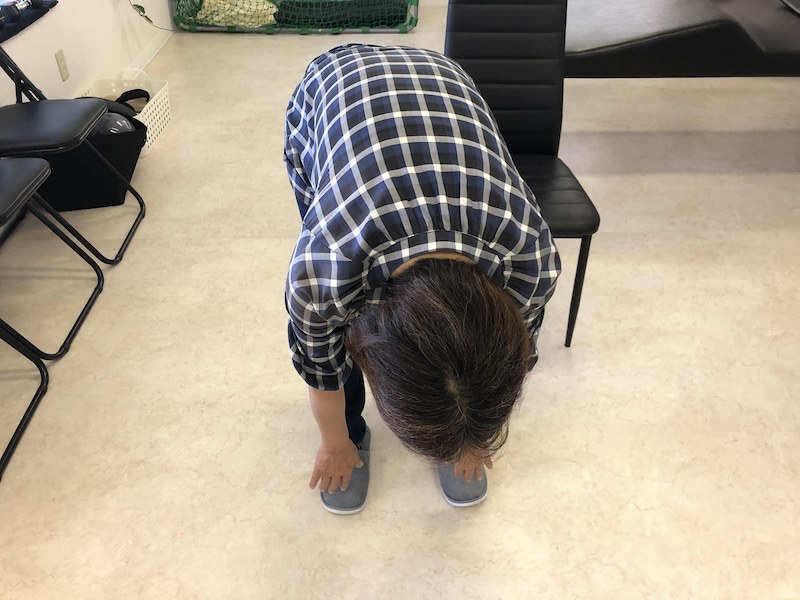 ギックリ腰でジムに行けなくなった腰痛が改善 イメージ01